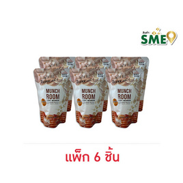 OTOP มันช์รูม เห็ดนางฟ้าอบกรอบรสเป็ดย่าง 20 กรัม (แพ็ก 6 ชิ้น) - Munch Room, หมูหยอง/หมูแผ่น