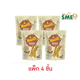 OTOP นาวาตี กล้วยเส้นทรงเครื่องรสปาปริก้า 30 กรัม (แพ็ก 4 ชิ้น) - NaWaTi, 7Online