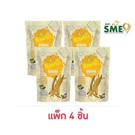 OTOP นาวาตี กล้วยเส้นทรงเครื่องรสดั้งเดิม 30 กรัม (แพ็ก 4 ชิ้น) - NaWaTi, 7Online