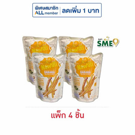 OTOP นาวาตี กล้วยเส้นทรงเครื่องรสดั้งเดิม 30 กรัม (แพ็ก 4 ชิ้น) - NaWaTi, ขนมขบเคี้ยว และช็อคโกแลต
