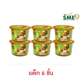 OTOP ป้าแว่น น้ำพริกปลาสลิดผัดกะเพรา 30 กรัม (แพ็ก 6 ชิ้น) - ป้าแว่น, เครื่องปรุงรสและของแห้ง