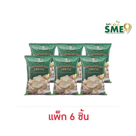 OTOP สยามคอร์นเนอร์ เผือกแผ่นกรอบรสหวาน 70 กรัม (แพ็ก 6 ชิ้น) - Siam Korner, ผลไม้อบแห้ง