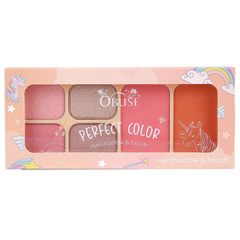 Obuse พาเลทตาและแก้ม Perfect Color 14.8 กรัม - Obuse, ทาตา