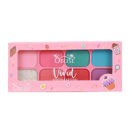 Obuse พาเลทอายแชโดว์ Vivid Eyeshadow 13.2 กรัม - Obuse, ทาตา