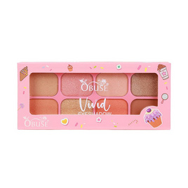 Obuse พาเลทอายแชโดว์ Vivid Eyeshadow 13.2 กรัม - Obuse, ทาตา