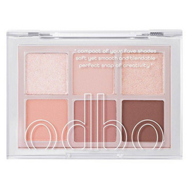 Odbo พาเลทอายแชโดว์ Signature Eyeshadow Palette 4.8 กรัม - Odbo, odbo