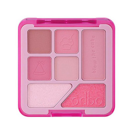 Odbo พาเลทอายแชโดว์ Special Treats Eyeshadow Palette 7 กรัม - Odbo, ตกแต่งดวงตา