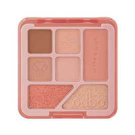Odbo พาเลทอายแชโดว์ Special Treats Eyeshadow Palette 7 กรัม - Odbo, ตกแต่งดวงตา