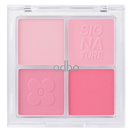 Odbo บลัชออน The New Signature Blusher Palette 9 กรัม - Odbo, แก้ม