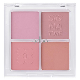 Odbo บลัชออน The New Signature Blusher Palette 9 กรัม - Odbo, แก้ม