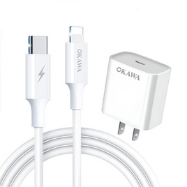 Okawa ชุดชาร์จ Lightning HC-11CI - Okawa, อุปกรณ์ชาร์จไฟ