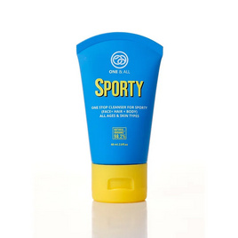 One&All คลีนเซอร์สำหรับนักกีฬา One Stop Cleanser Sporty 60 มล. - One&All, ซูเปอร์มาร์เก็ต