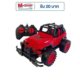 Onelink Toys รถบิ๊กฟุดบังคับรีโมท 1 คัน สีแดง - Onelink Toys, ของเล่นสนาม/ของเล่นเป่าลม/รถแบตเตอรี่