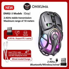 Onikuma เมาส์เกมไร้สาย DM02 - Onikuma, อุปกรณ์คอมพิวเตอร์