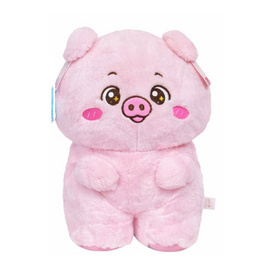 Opor Toy ตุ๊กตาน้องหมูสีชมพู Bobo & Friend ขนาด 16 นิ้ว - OPORTOYS, ตุ๊กตาและของเล่นผ้ากำมะหยี่/ ของเล่นนุ่มนิ่ม