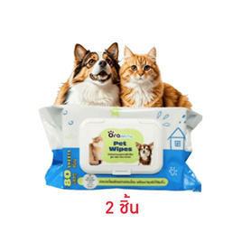 Ora Pet Care Pet Wipes ทิชชู่ทำความสะอาดสัตว์เลี้ยง - Ora Pet Care, สัตว์เลี้ยง