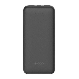 Orsen  Power Bank 10000 mAh รุ่น E33 - Eloop, แบตเตอรี่สำรองพร้อมสายชาร์จ