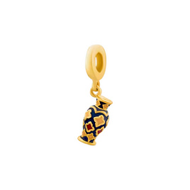 Ownory จี้ชาร์มแจกันลายเบญจรงค์ Benjarong Vase Dangle Charmรหัส 10006634 - Ownory, เครื่องประดับผู้หญิง