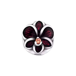 Ownory สต็อปเปอร์ดอกกล้วยไม้ Shiny Orchid Stopper รหัส 10006419 - Ownory, เครื่องประดับผู้หญิง