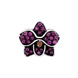 Ownory จี้ชาร์มดอกกล้วยไม้ Sparkle Orchid Charm รหัส 10006356 - Ownory, เครื่องประดับผู้หญิง