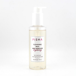 PISHA คลีนซิ่งมิลล์ Cleansing Milk And Remover Brightening 150 กรัม - PISHA, ซูเปอร์มาร์เก็ต