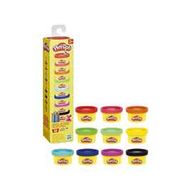 PLAY-DOH ชุดเซ็ตดินน้ำมันมินิ 10 สี - Kiddo pacific, ของเล่นเพื่อการศึกษา งานฝีมือ และปริศนา และเกมกระดาน