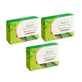 PREEN ผลิตภัณฑ์เสริมอาหาร พรีน 30 ซอง/กล่อง (แพ็ก3กล่อง) - Uall And me, บำรุงหัวใจและหลอดเลือด (เบาหวาน/ไขมัน/ความดัน)