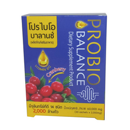 PROBIO BALANCE โปรไบโอ บาลานซ์ บรรจุ 30 ซอง - Probio Balance, Probio Balance