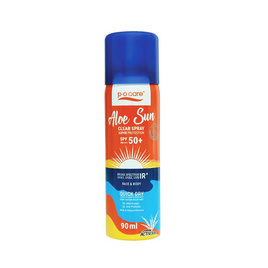 P.O.Care สเปรย์กันแดด ALOE SUN SPRAY SPF50+ PA++++ 90 มล. - P.O.Care, ป้องกันแสงแดด