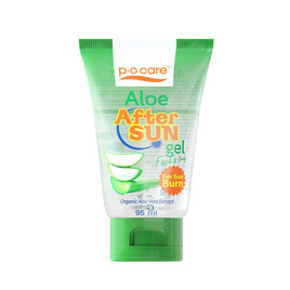 P.O.Care Aloe After Sun Gel For Sun Burn 95 ml อโลเจลอาฟเตอร์ซัน - P.O.Care, ดูแลผิวหน้า
