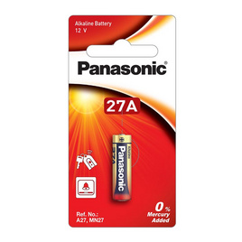 Panasonic ถ่านอัลคาไลน์ 12V LRV27A - Panasonic, แบตเตอรี่