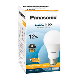 Panasonic หลอดไฟแอลอีดีนีโอ 12วัตต์ แสงส้ม - Panasonic, โคมไฟและหลอดไฟ