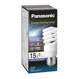 Panasonic หลอดไฟสไปรัล 15W (แสงขาว) - Panasonic, Panasonic