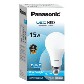 Panasonic หลอดไฟแอลอีดีนีโอ 15 วัตต์ แสงขาว - Panasonic, โคมไฟและหลอดไฟ