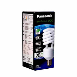 Panasonic หลอดไฟสไปรัล 25W (แสงขาว) - Panasonic, Panasonic