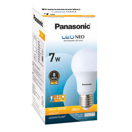 Panasonic หลอดไฟแอลอีดีนีโอ 7วัตต์ แสงส้ม - Panasonic, โคมไฟและหลอดไฟ