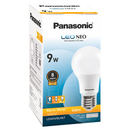 Panasonic หลอดไฟแอลอีดีนีโอ 9วัตต์ แสงส้ม - Panasonic, หลอดไฟ