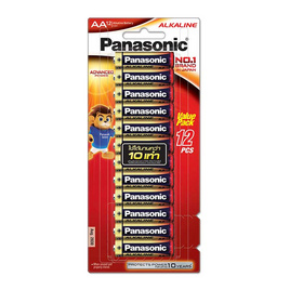 Panasonic ถ่านอัลคาไลน์ AA (แพ็ก 12 ชิ้น) - Panasonic, แก็ดเจ็ต