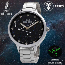 Paris Polo Club นาฬิกาข้อมือ PPC-220601L-ARI ราศีเมษ - Paris Polo Club, นาฬิกา