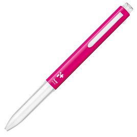 Pentel ปากกาพร้อมไส้ 3 ระบบ รุ่น iplus 0.4 มม. ด้ามสี Rose Pink - Pentel, เครื่องเขียน