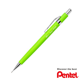 Pentel ดินสอกด P205 Neon Mechanical Pencil ขนาด 0.5มม. ด้ามสีเขียวนีออน - Pentel, ดินสอ