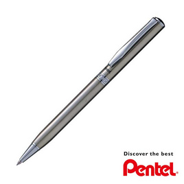 Pentel ปากกาลูกลื่น Sterling 0.8มม. ด้ามสีเงิน - Pentel, Pentel