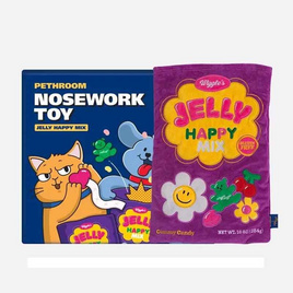 Pethroom Nose work Toy Jelly Happy Mix ของเล่นสำหรับสัตว์เลี้ยง - Pethroom, สัตว์เลี้ยง