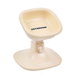 Pethroom Well Fit Table & Bowl ชามพร้อมโต๊ะสำหรับสัตว์เลี้ยง Beige - Pethroom, สัตว์เลี้ยง