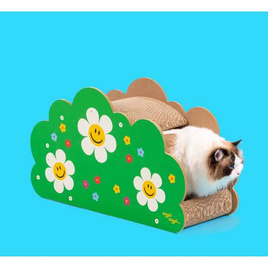 Pethroom x Wiggle Cat Scratcher Playground Smile Garden ที่ลับเล็บแมว - Pethroom, แฟชั่นสุนัข และแมว