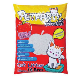 Petparty ทรายแมวกลิ่นแอปเปิ้ล 10 ลิตร - Petparty, ทรายแมว