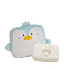 Phurinn Baby Pillow หมอนหลุม หมอนเด็ก พร้อมปลอก สำหรับเด็กแรกเกิด-12เดือน (ถอดซักได้) - Phurinn, แม่และเด็ก