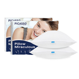 Picasso Comfort หมอนหนุนสูญญากาศ แพ็กคู่ - Picasso Comfort, หมอนหนุนและหมอนข้าง