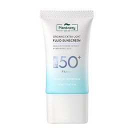 Plantnery ครีมกันแดด Organic Extra Light Fluid Sunscreen SPF 50+ PA++++ 20มล. - Plantnery, ดูแลผิวหน้า