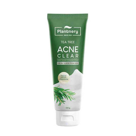 Plantnery โฟมล้างหน้า Tea Tree Acne Clear Amino Based Cleansing Foam 100 กรัม - Plantnery, ทำความสะอาดผิวหน้า